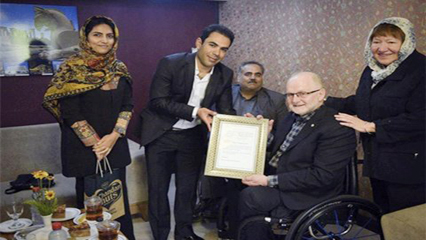 اعطای بالاترین نشان رئیس کمیته بین المللی پارالمپیک به خانواده گلبار نژاد